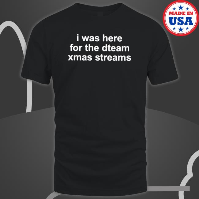 Official I Was Here For The Steam Xmas Streams Crewneck Sweatshirt