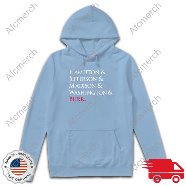 Official Broadway Merchandise Shop by Creative Goods Hamilton Long Sleeve Tee