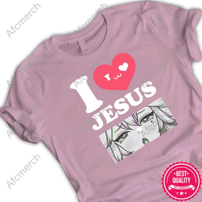 Vshojo Merch I Love Jesus Sweatshirt