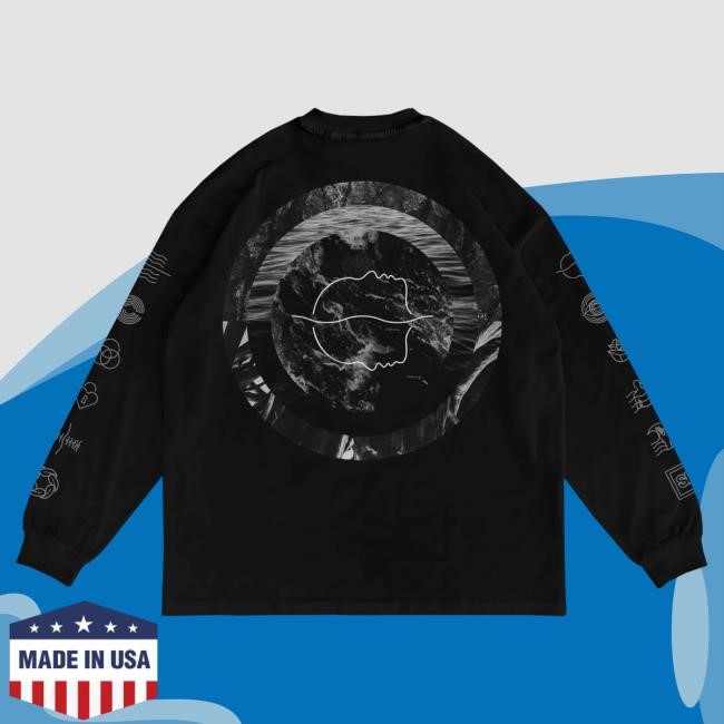Official Spiritbox Merch Store Spiritbox Mandala Black L/S T Shirt Spirit Box