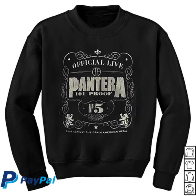 Official Pantera Merch Store Pantera No. 5 Crew