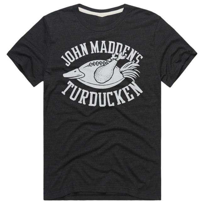 Homage Merch Store John Madden's Turducken Long Sleeve T Shirt