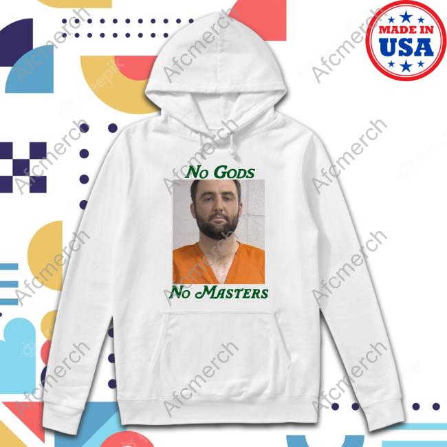 Scottie Scheffler No Gods No Masters Tshirt