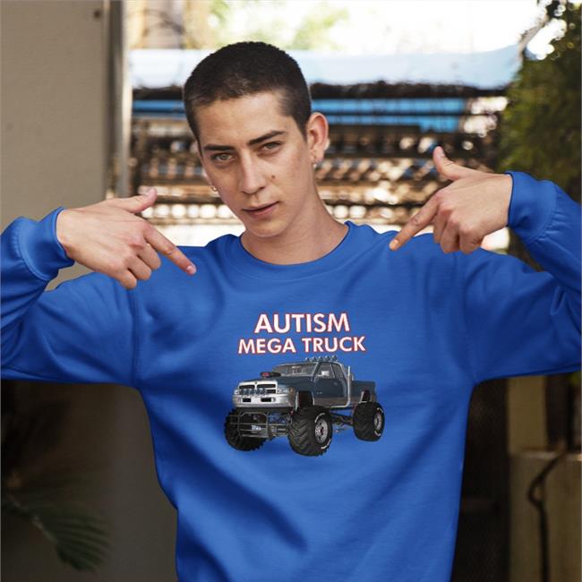 Autism Mega Truck T Shirt