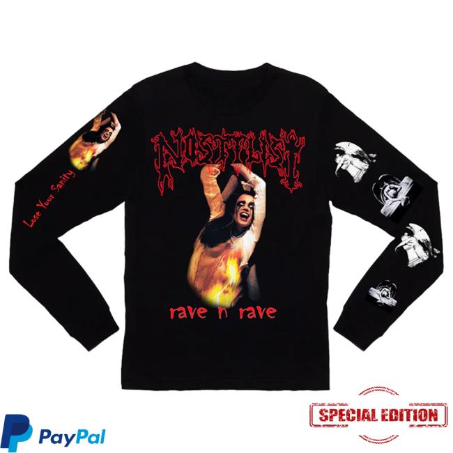 Official Destroy Lonely Merch Store Destroy Lonely Rage N Rave Crucifix Long Sleeve Tee Destroy Lonely Clothing Shop DestroyLonely