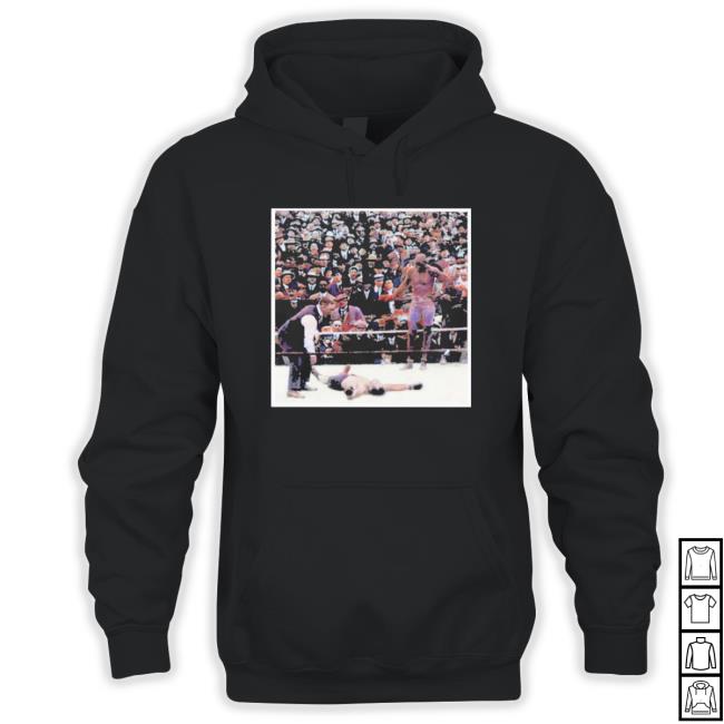 Official Jack Johnson Takes Out Tommy Burns 1908 Tee Shirt