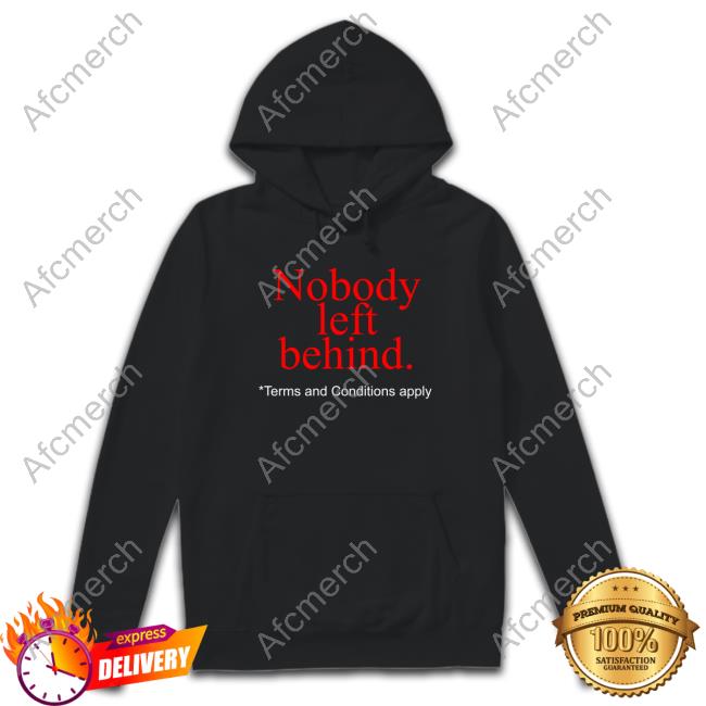 Nobody Left Behind Apparel Shirt Artist Affame Anthony Albanese