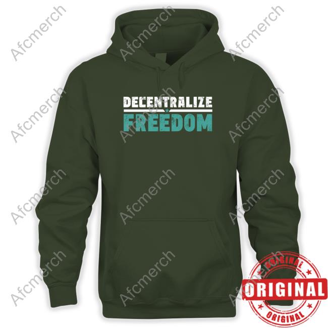 Official Safemoon Merch Decentralize Freedom Shirts