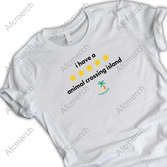 Official I Have A Animal Crossing Island Tee