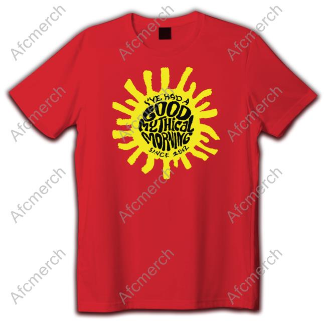 I’Ve Had A Good Mythical Morning Since 2012 Shirt Red