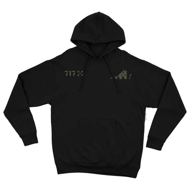 Official 717 Supply Store Shop Virginia Flag Hoodies