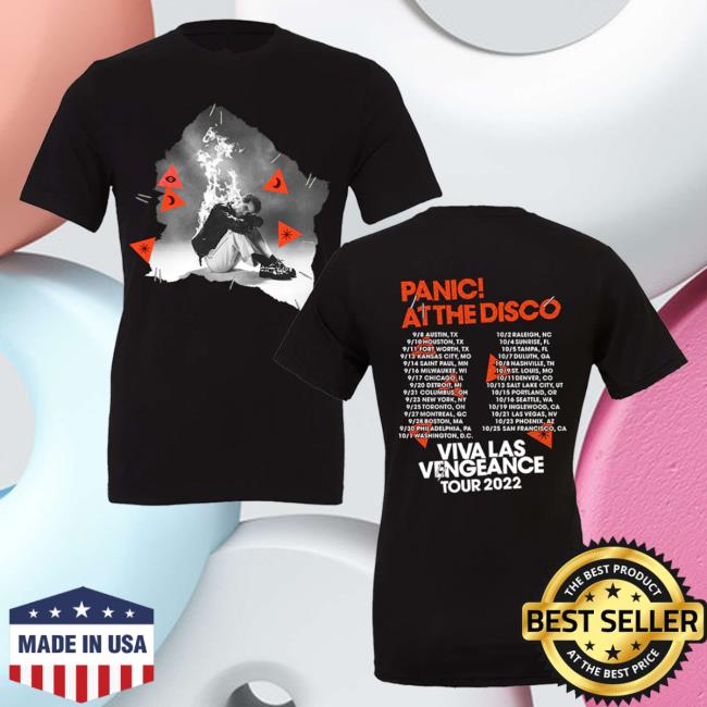 Official Panic! at the Disco Merch Store Panic! At The Disco Admat Tour New Shirt