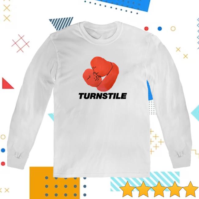 Official Turnstile Merch Turnstile "Embrace" White LS Tee