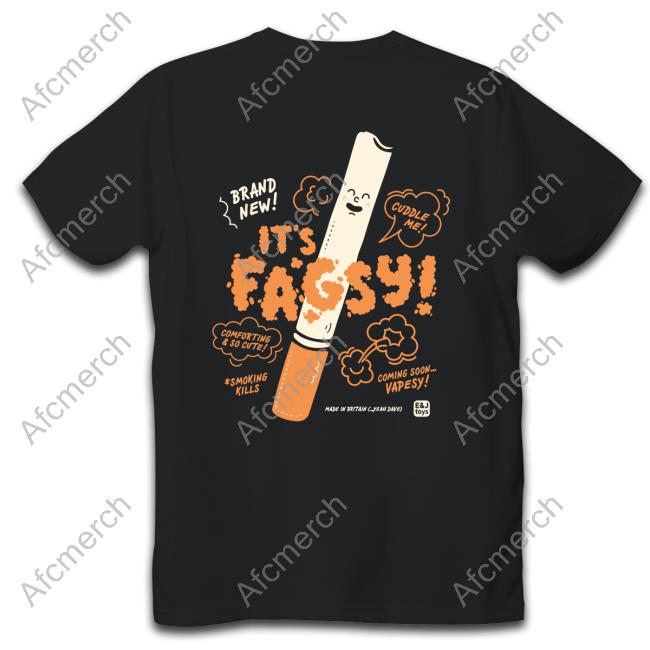 Fagsy Back Print Crewneck Sweatshirt