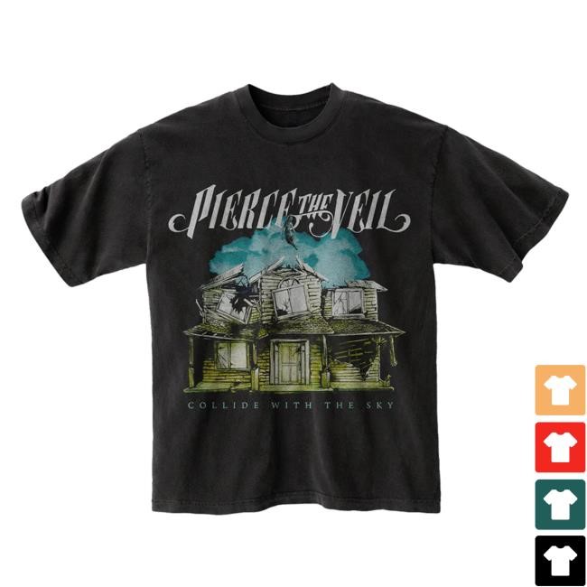 Pierce The Veil Collide With The Sky S/S Tee PTV Merch