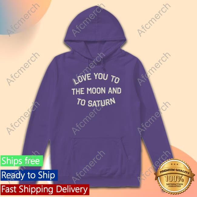Official Taylor Swift Merch The Moon And To Saturn T-Shirt