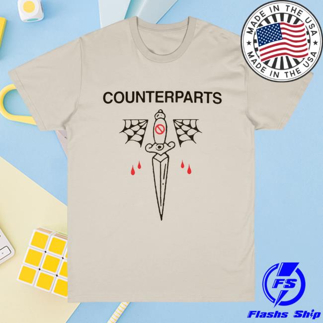 Counterparts Merchandise Dagger Shirt 2024