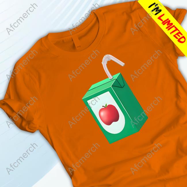 Jake Dickert Apple Juice Box If You're Juiceless You're Useless Shirt