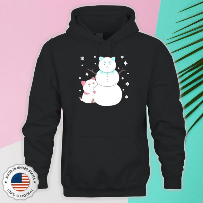 Bee And Puppycat Snowman Tee
