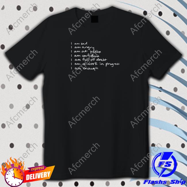 Official Selena Gomez Merch I Am Enough T-Shirt