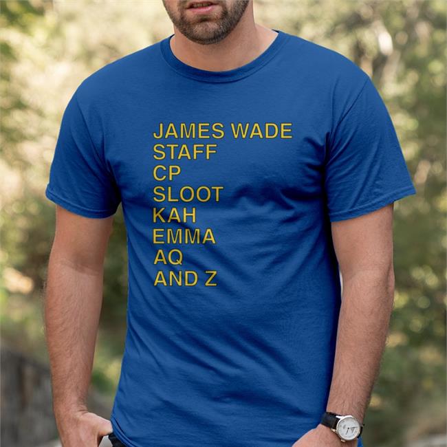Annie Costabile James Wade Staff Cp Sloot Kah Emma Aq And Z T Shirt Obvious Shirts