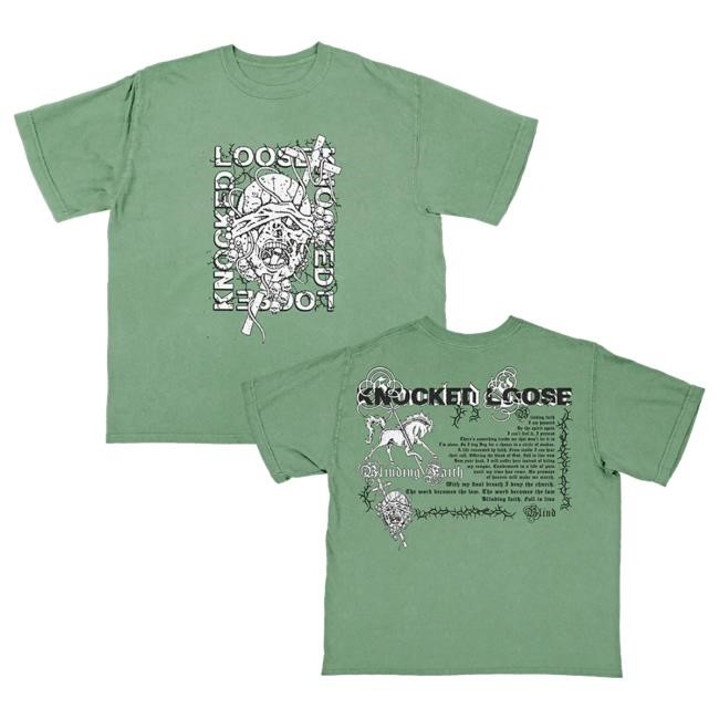 Official Knocked Loose Store Knocked Loose Blinding Faith Shirts