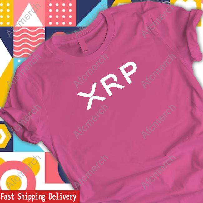 XRP Whale Xrp Logo Tee Official XRP Whale Xrp Logo Tee