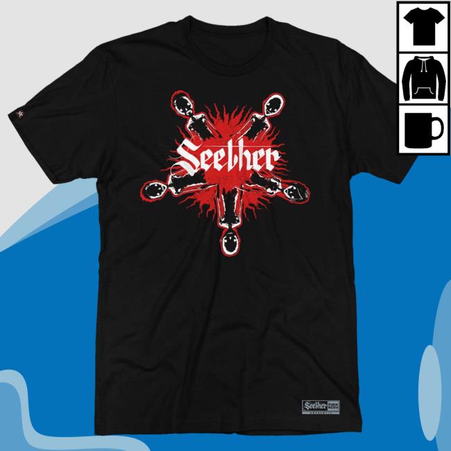 Puck Hcky Merch Store Shop Seether 'Wasteland' Hockey Tee