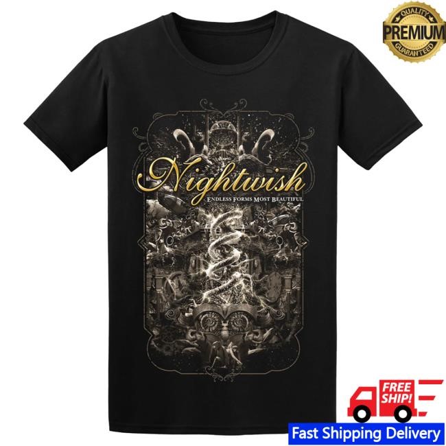 Official Backstage Rock Shop Nightwish Endless Forms Most Beautiful, Tee