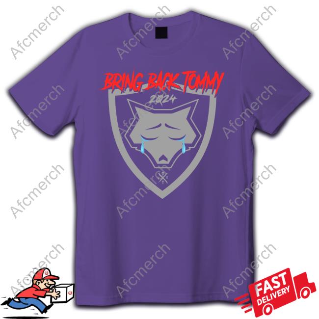 Official Store Tommy Vext BBT Wolf Shirt New