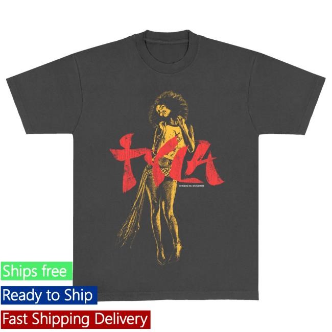 Official Tyla Merch Store TYLA Tee in Washed Black
