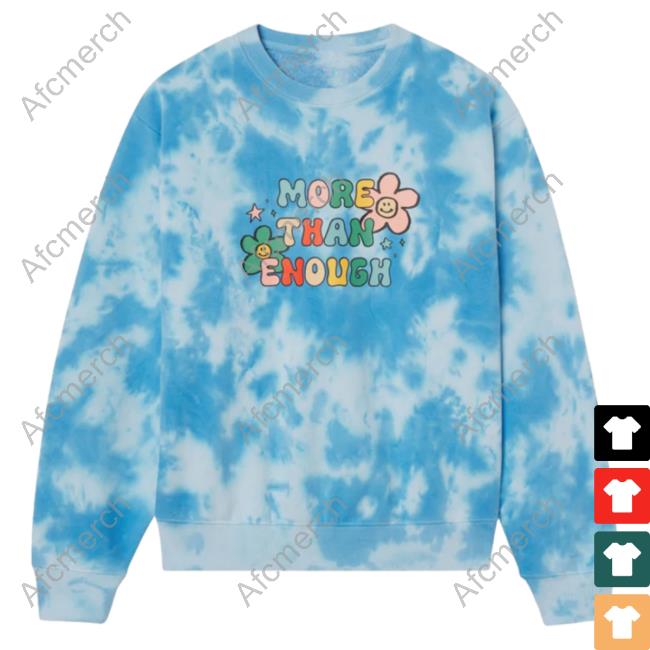 Official Elevated Faith Clothing More Than Enough Unisex Sweater Elevatedfaith