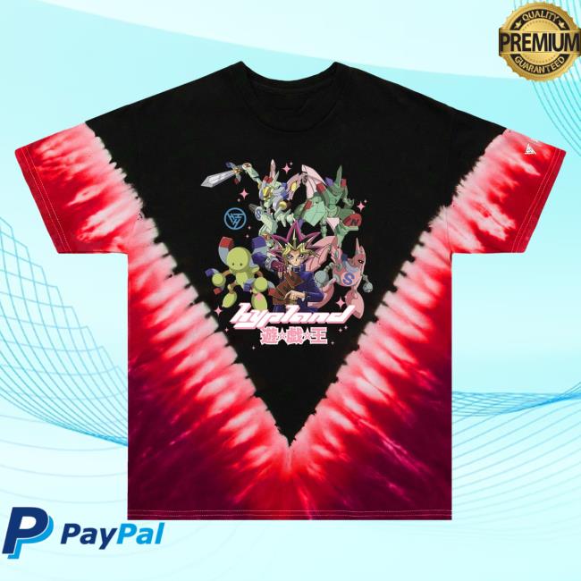 Official Hypland Clothing Merch Store Hypland Yugioh Robots Popover Shirt (Tie Dye)
