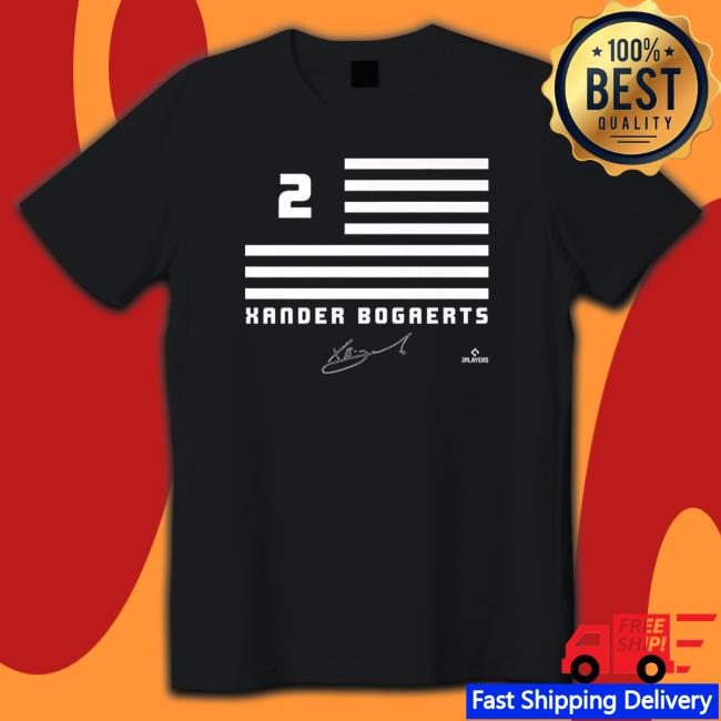 Xander Bogaerts Flag Signature Sweatshirt