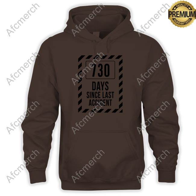 730 Days Since Last Accident Long Sleeve Kentucky Ballistics Days Without Accident