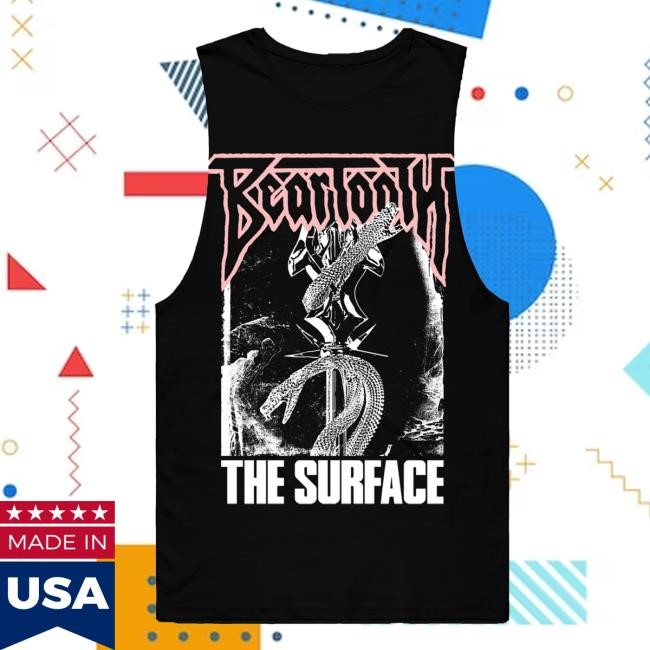 The Surface Muscle Tank Top Retro Shirt - Bear Tooth Merch Shop Beartoothband