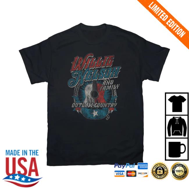Willie Nelson And Family Outlaw Country Shirts