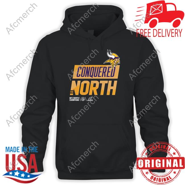 Minnesota Vikings Conquered The North T Shirt Nfc North Champs