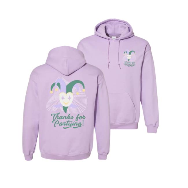 Arch Thanks For Partying Orchid Hoody