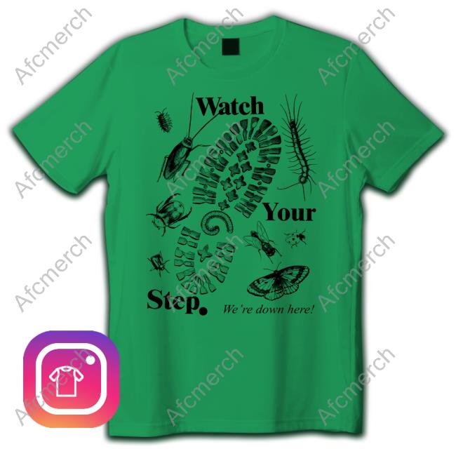 Raw Paw Watch Your Step By Moss Graves Shirt