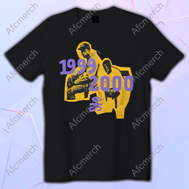 Joey Badass Store Purple Anniversary Tee 1999 2000 Black Manba Tee