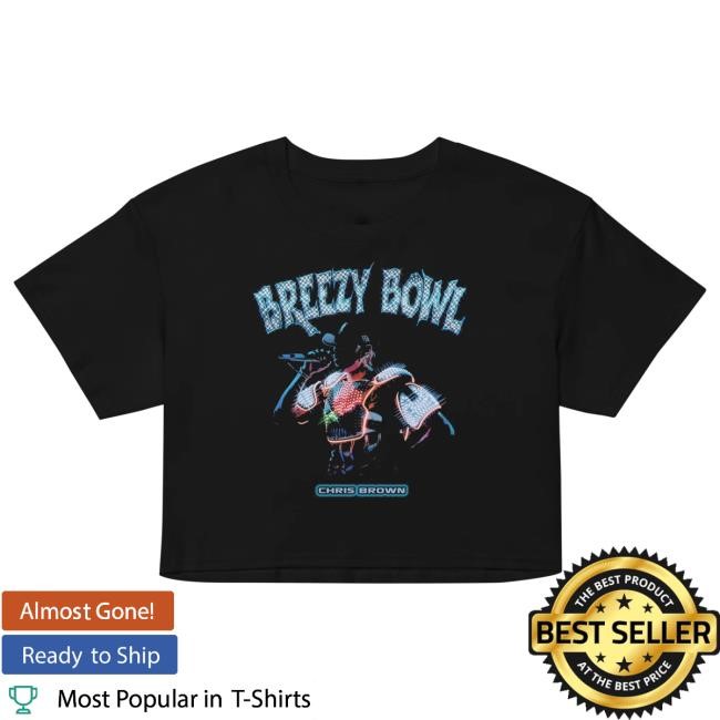 Official Chris Brown Merch WITH YOU Women’s crop top T Shirt ChrisBrown