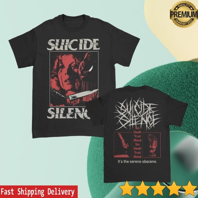 Serene Obscene Tee Shirt Suicide Silence Store