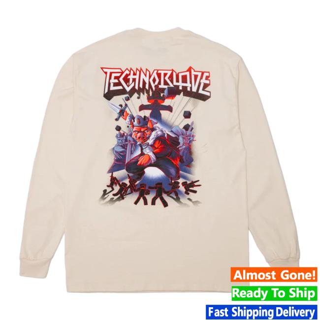 Official Technoblade Merch Store Shop Legend Of Technoblade Long Sleeve Tees