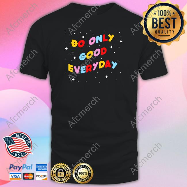 Dogecoin Swag Store Doge Universe Do Only Good Everyday Long Sleeve T Shirt