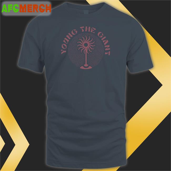 Young The Giant Merch Pinwheel Shirts