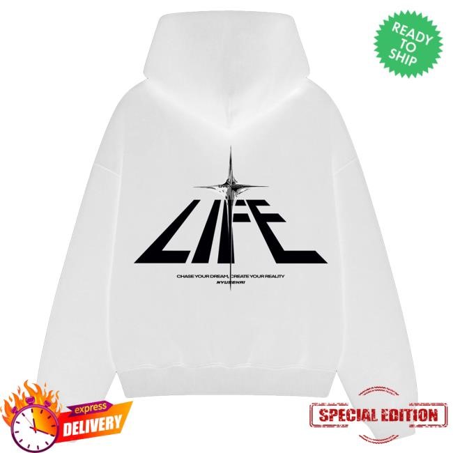 Nyusekai "LIVE YOUR LIFE" Tees