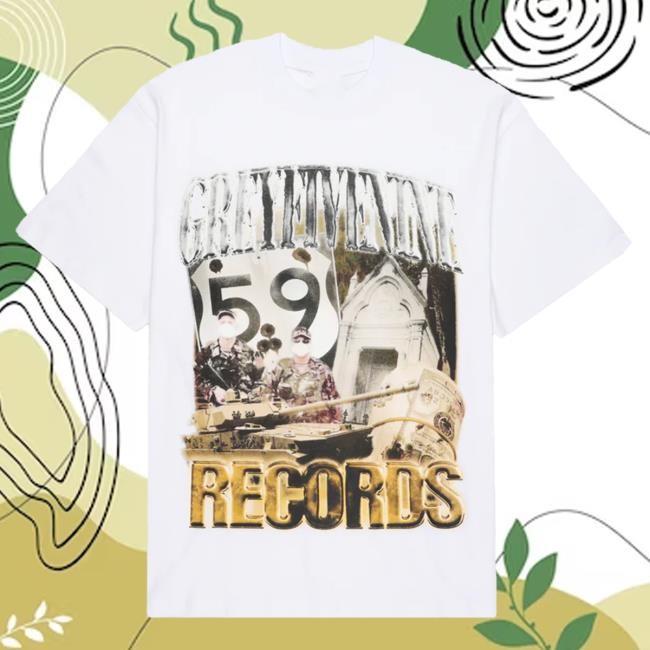 Official G59 Records Merch G59 Guerillas Tee (White) G59Records