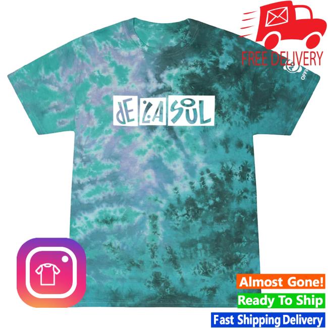 Official We Are De La Soul Buhloone Mindstate Tie-Dye Tee