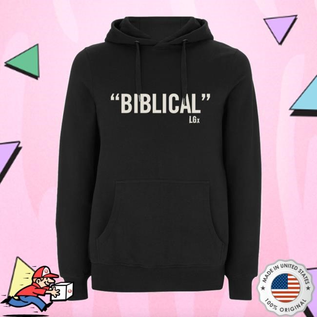 Official Liam Gallagher Merch Store Biblical Hoodie | Liam Gallagher